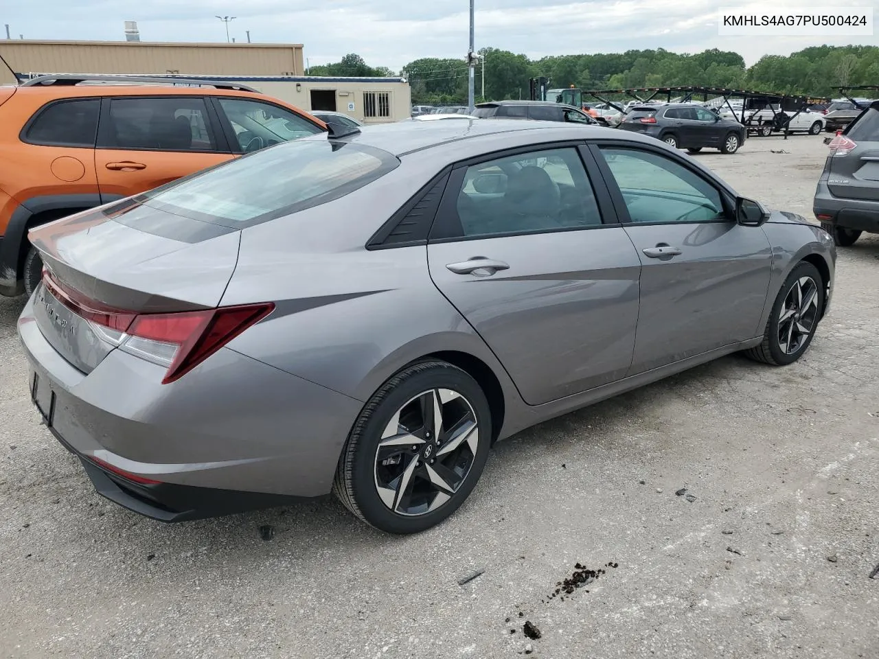 2023 Hyundai Elantra Sel VIN: KMHLS4AG7PU500424 Lot: 55018164