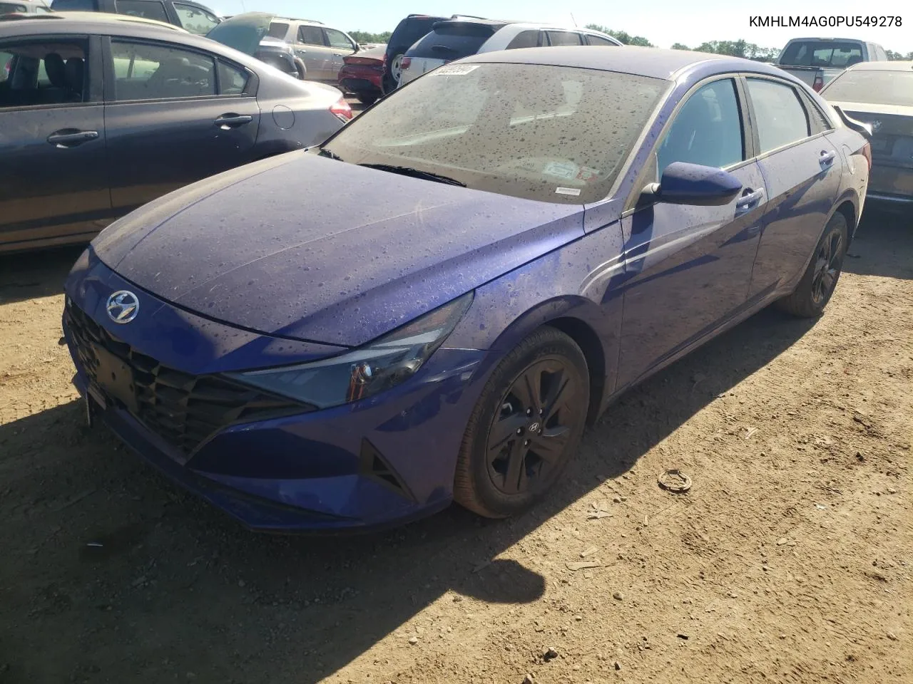 2023 Hyundai Elantra Sel VIN: KMHLM4AG0PU549278 Lot: 58097594