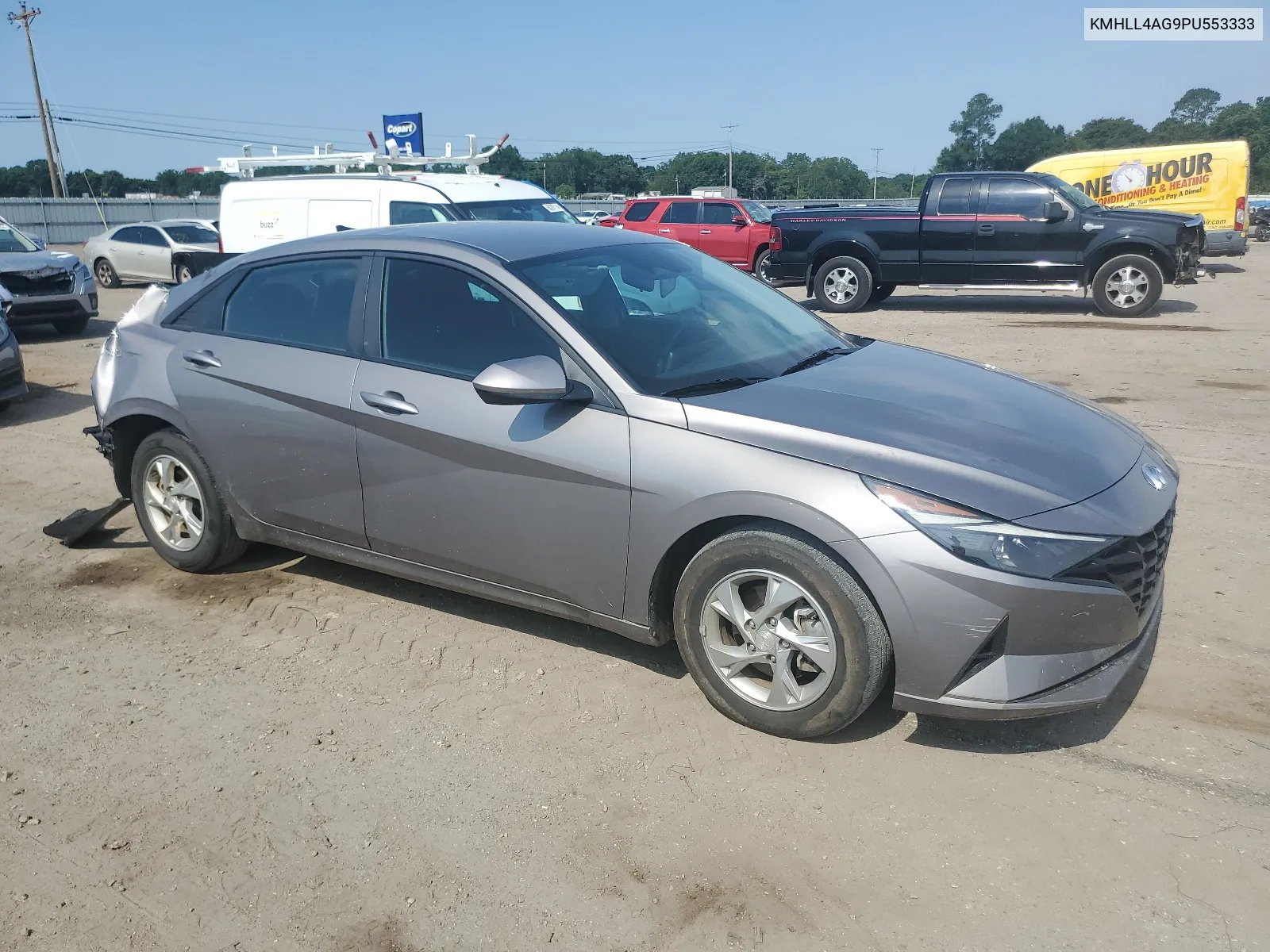 2023 Hyundai Elantra Se VIN: KMHLL4AG9PU553333 Lot: 60320794