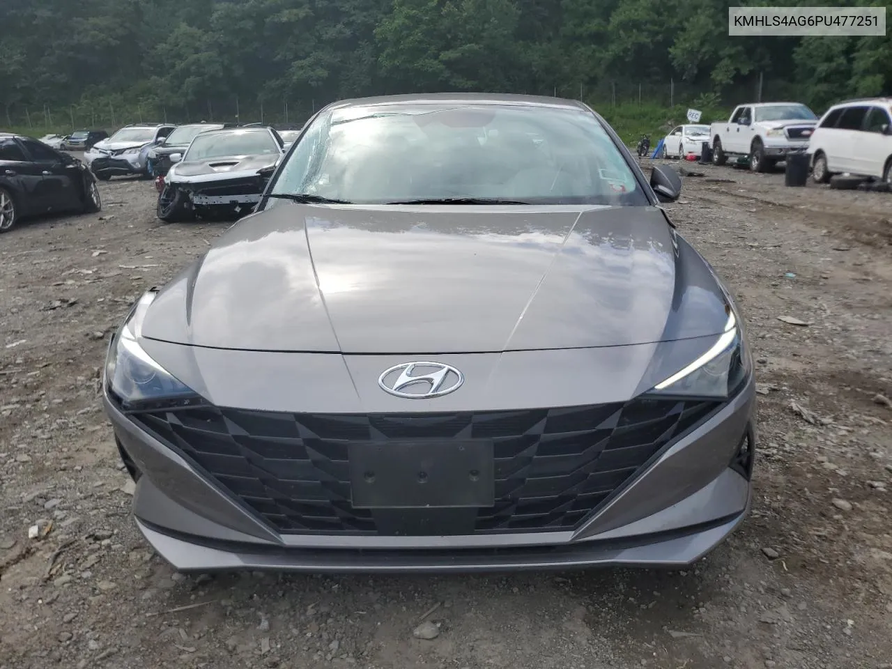 2023 Hyundai Elantra Sel VIN: KMHLS4AG6PU477251 Lot: 63068554