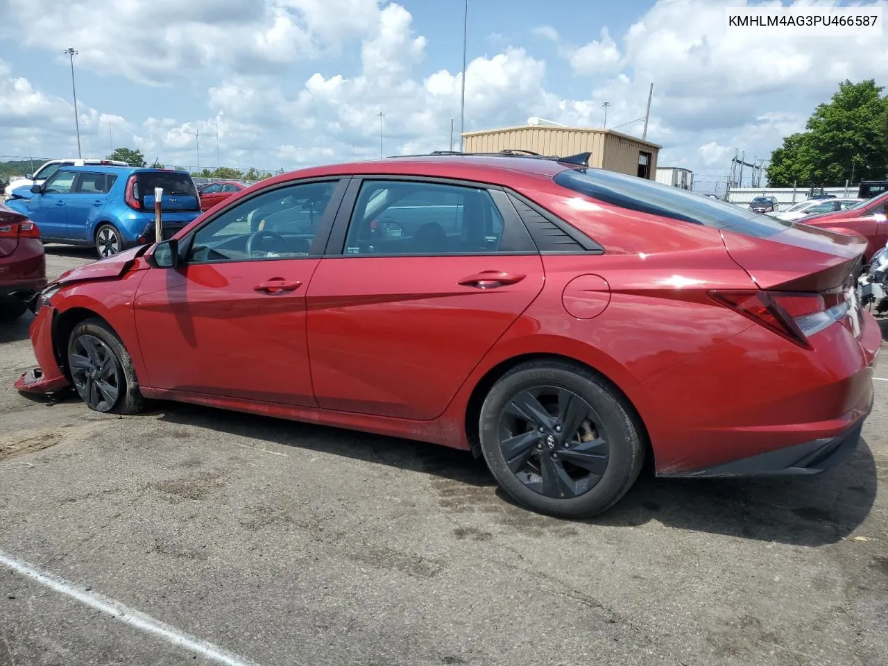 2023 Hyundai Elantra Sel VIN: KMHLM4AG3PU466587 Lot: 65212684