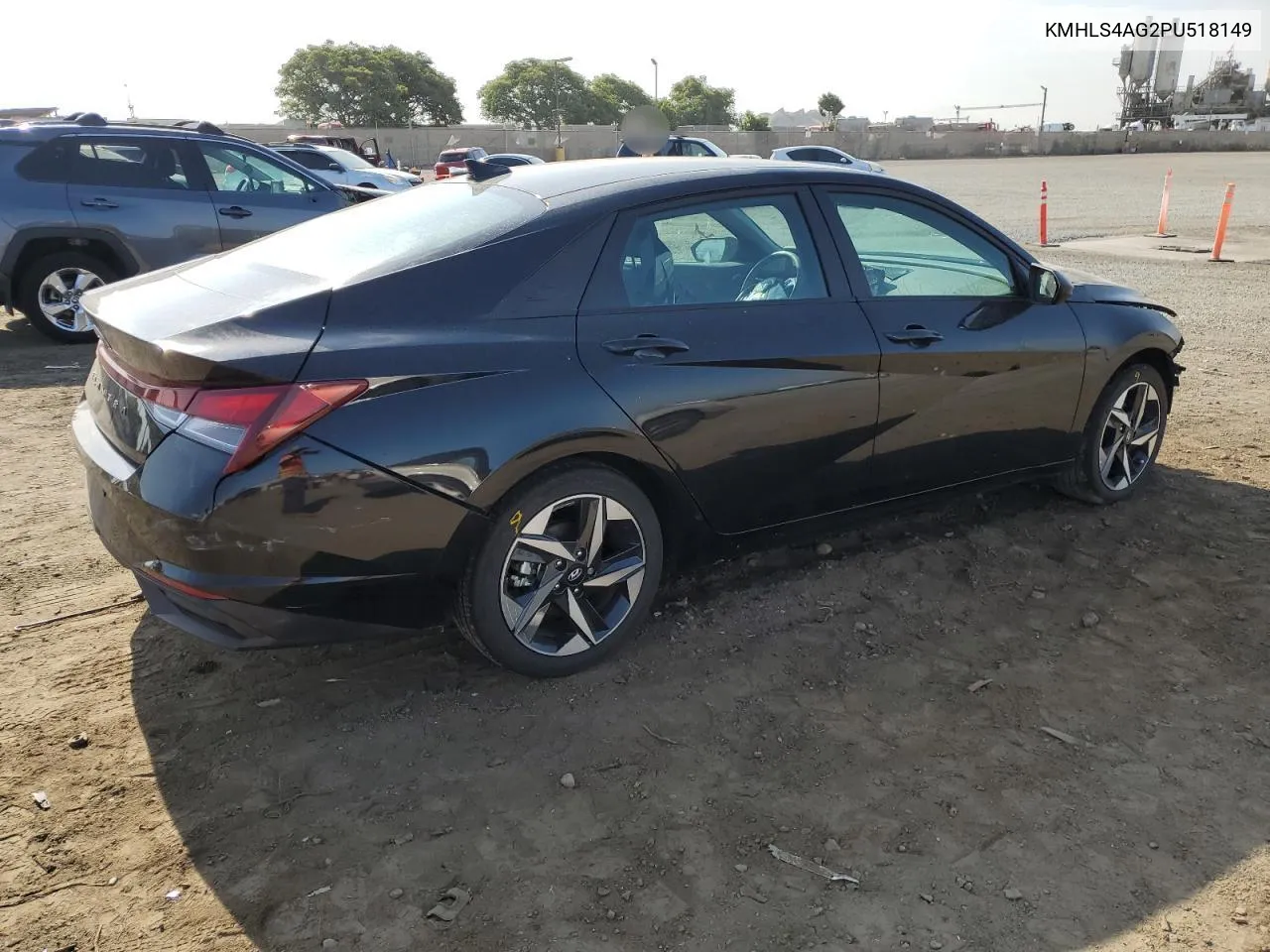 KMHLS4AG2PU518149 2023 Hyundai Elantra Sel