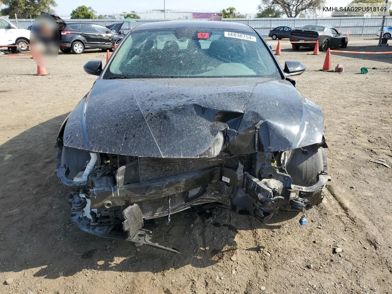 KMHLS4AG2PU518149 2023 Hyundai Elantra Sel