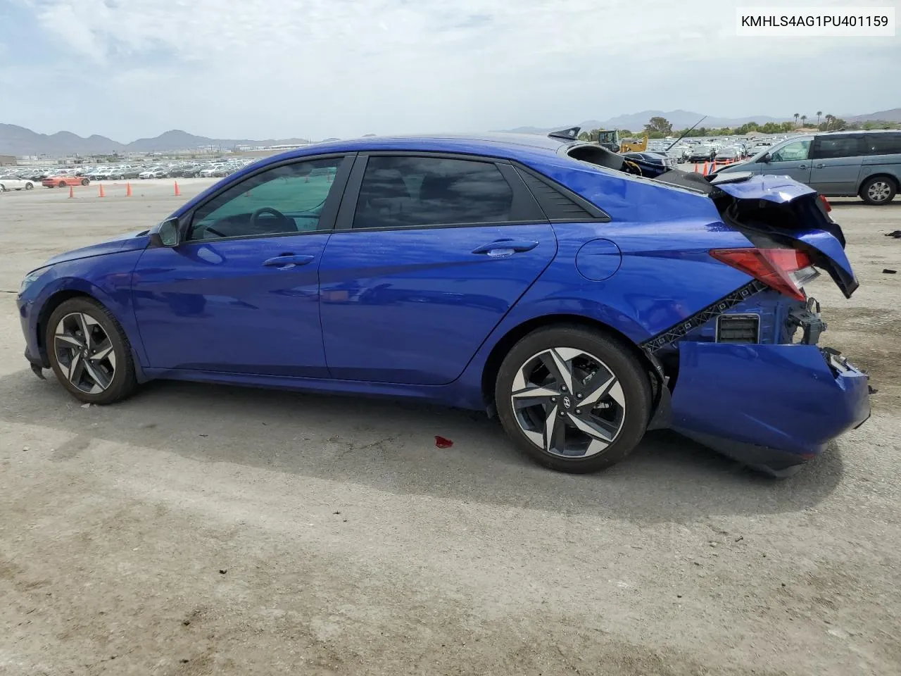 KMHLS4AG1PU401159 2023 Hyundai Elantra Sel