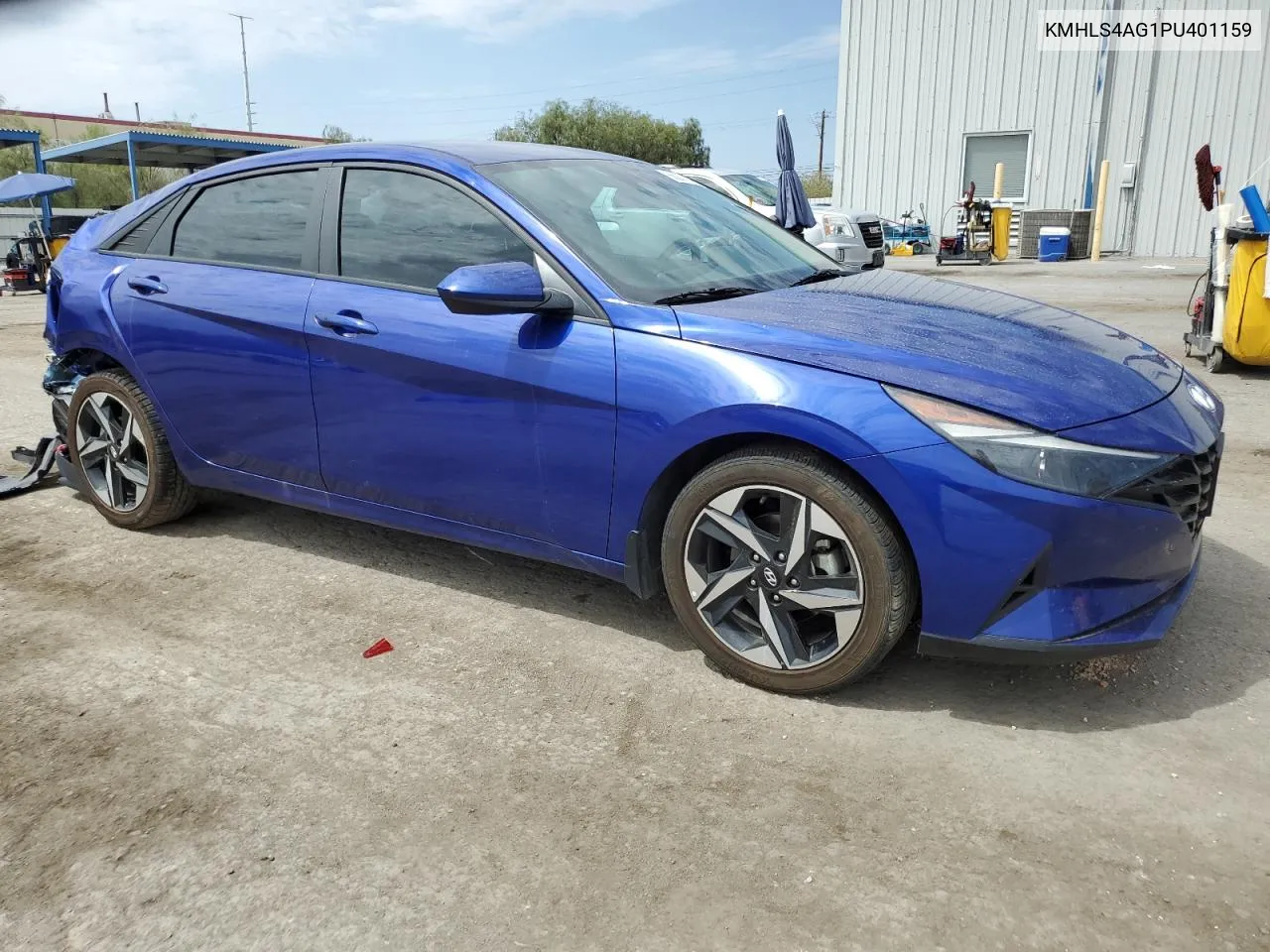 KMHLS4AG1PU401159 2023 Hyundai Elantra Sel