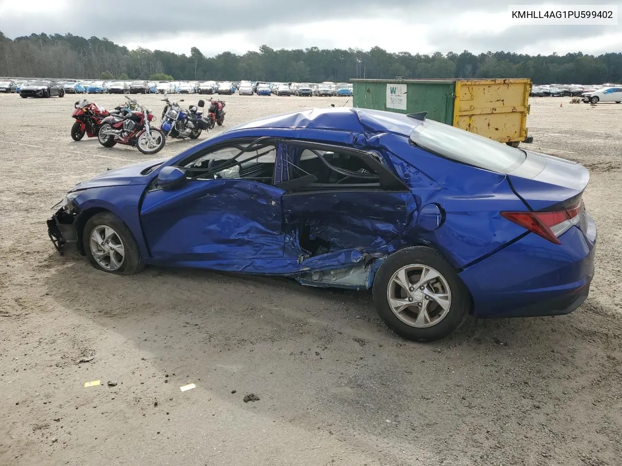 KMHLL4AG1PU599402 2023 Hyundai Elantra Se