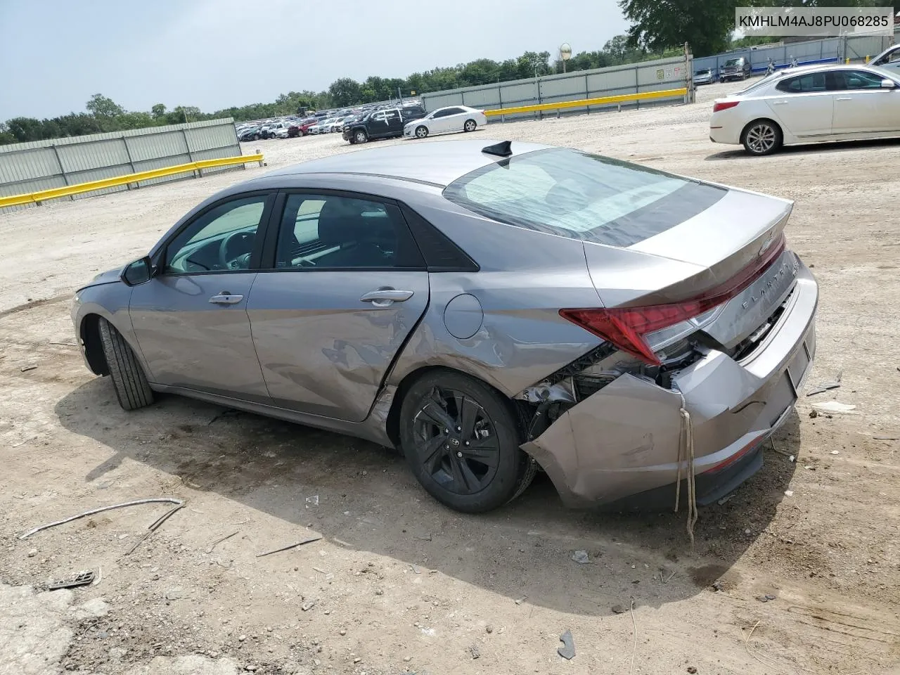 KMHLM4AJ8PU068285 2023 Hyundai Elantra Blue