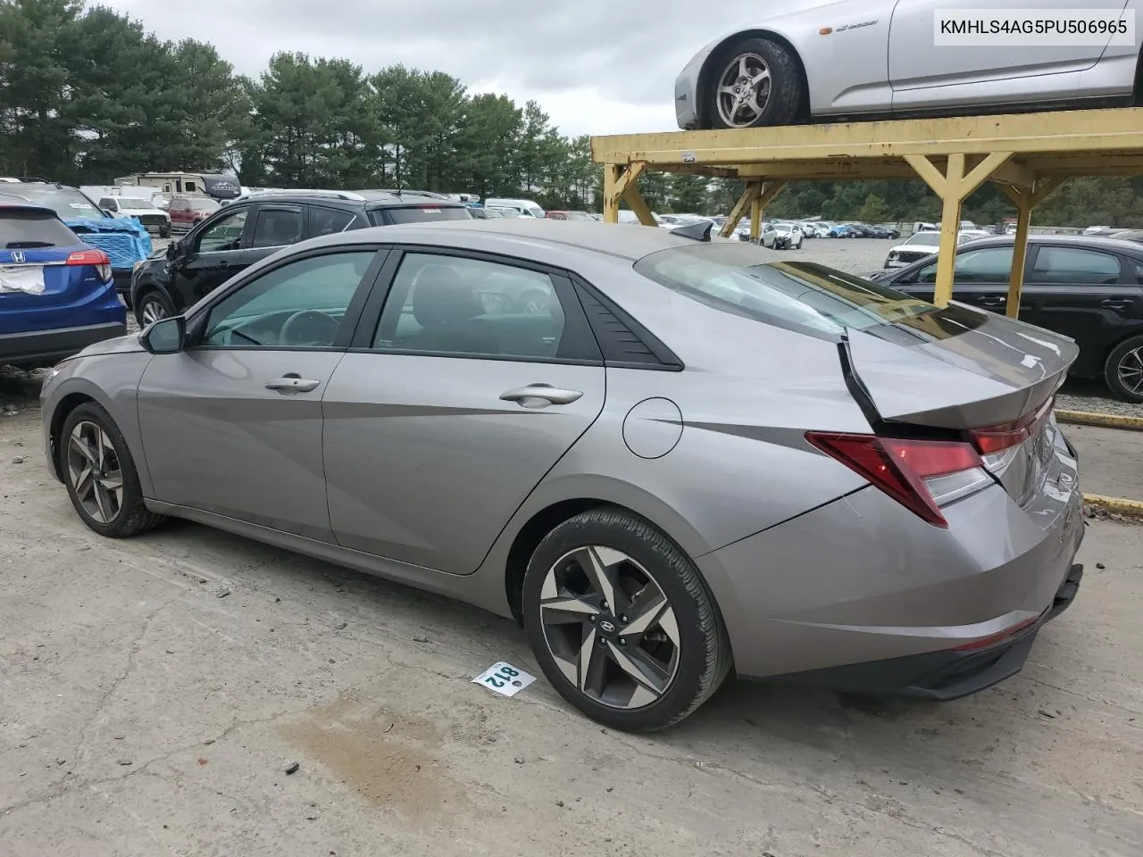 2023 Hyundai Elantra Sel VIN: KMHLS4AG5PU506965 Lot: 69780064