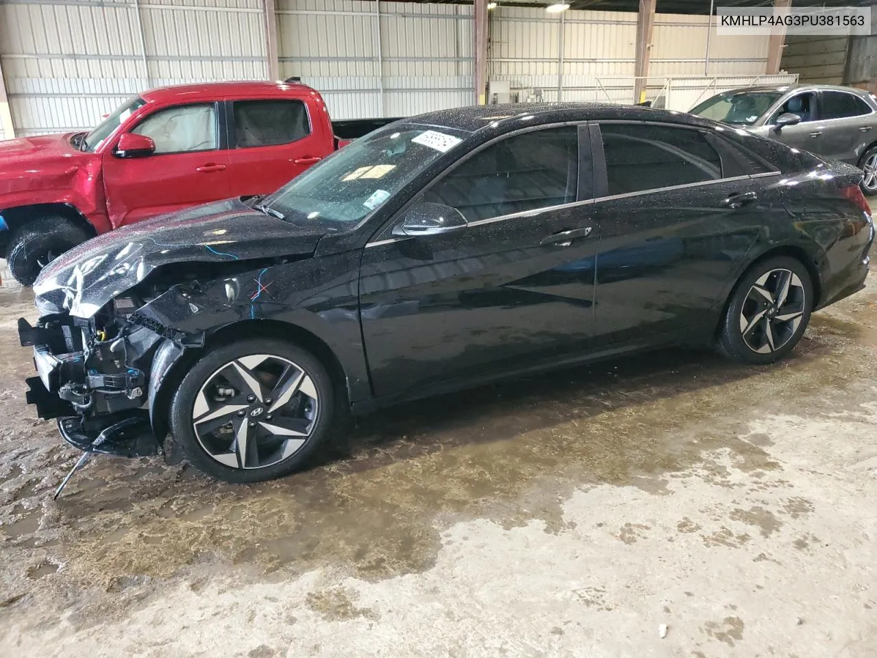 KMHLP4AG3PU381563 2023 Hyundai Elantra Limited