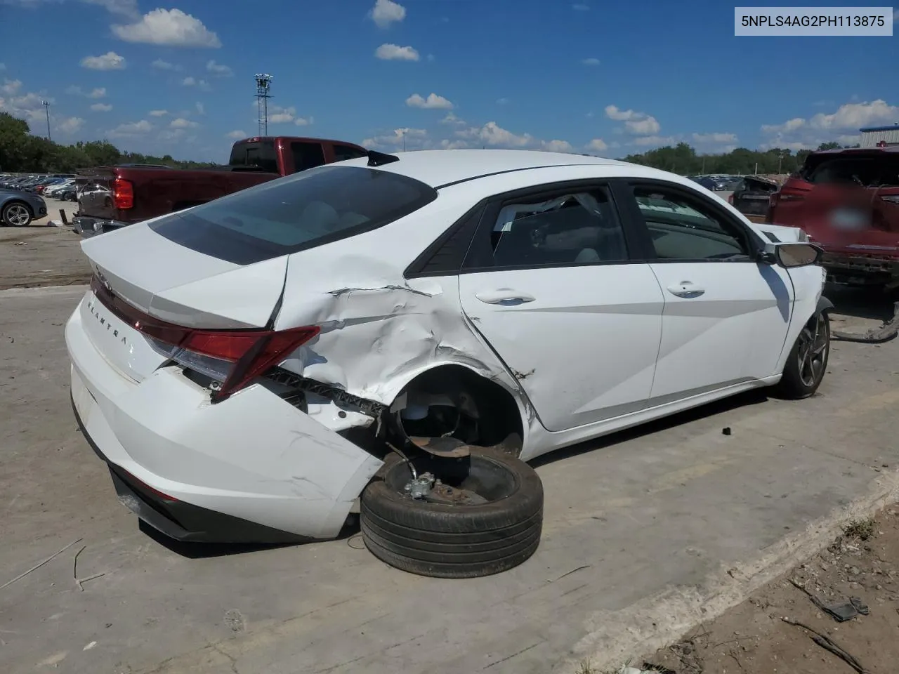 2023 Hyundai Elantra Sel VIN: 5NPLS4AG2PH113875 Lot: 70176214