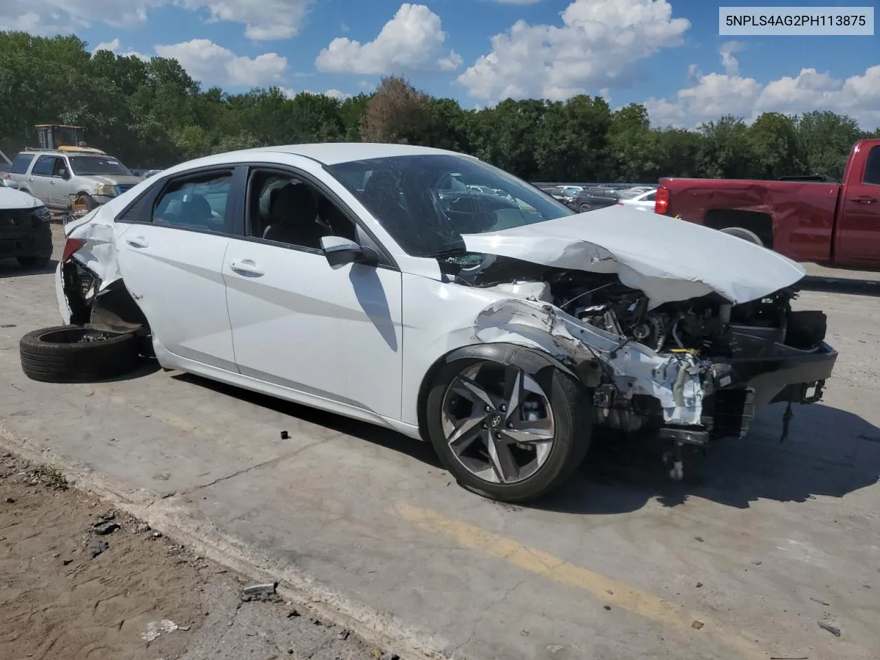 2023 Hyundai Elantra Sel VIN: 5NPLS4AG2PH113875 Lot: 70176214