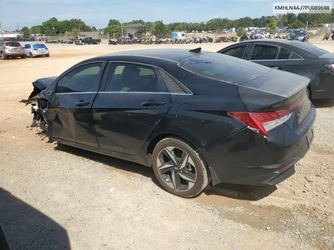 2023 Hyundai Elantra Limited VIN: KMHLN4AJ7PU089688 Lot: 70224224