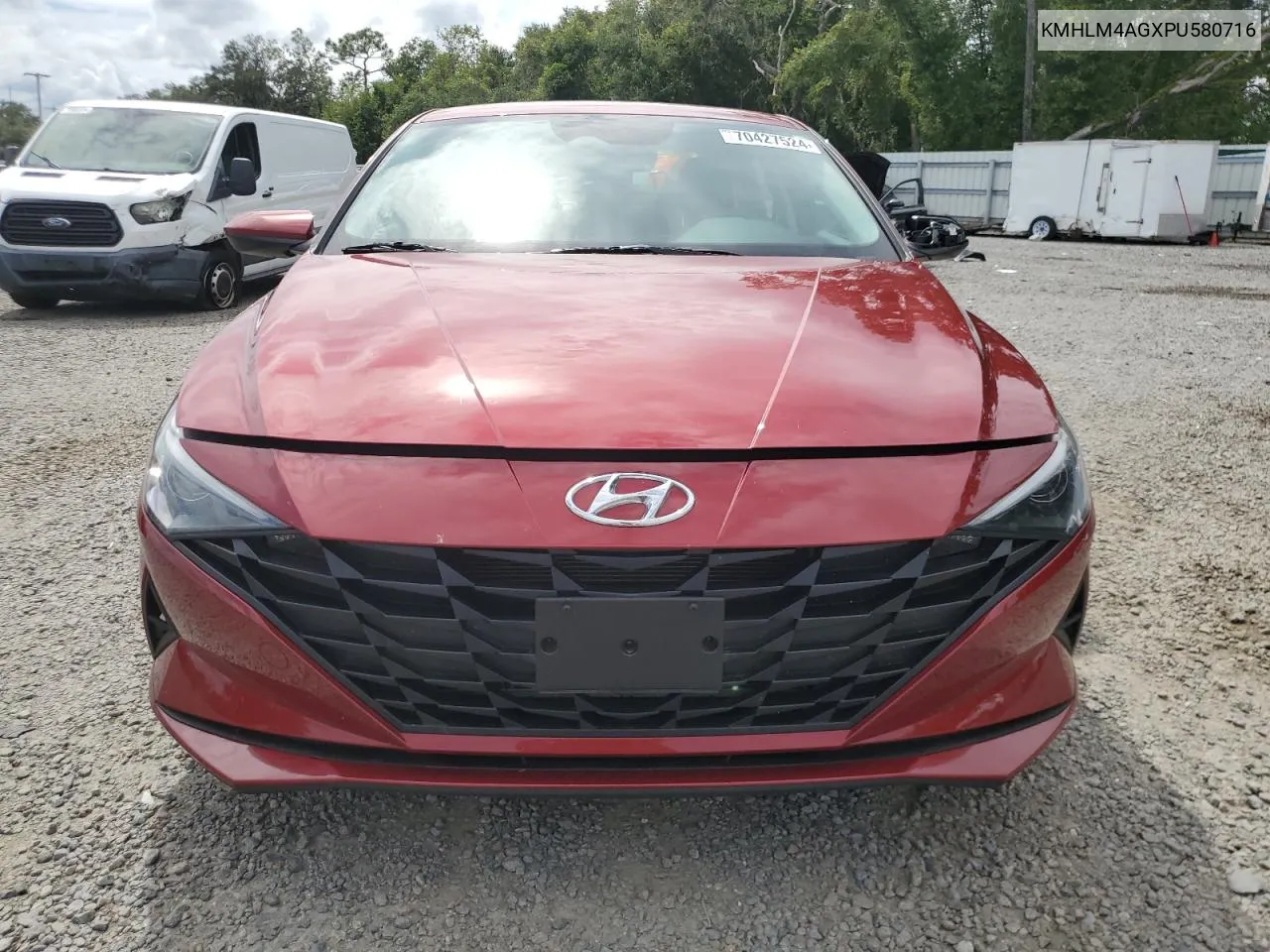 2023 Hyundai Elantra Sel VIN: KMHLM4AGXPU580716 Lot: 70427524