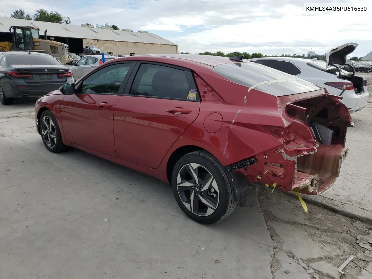 2023 Hyundai Elantra Sel VIN: KMHLS4AG5PU616530 Lot: 70450754