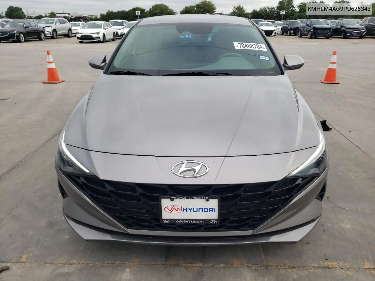 2023 Hyundai Elantra Sel VIN: KMHLM4AG9PU626343 Lot: 70468704