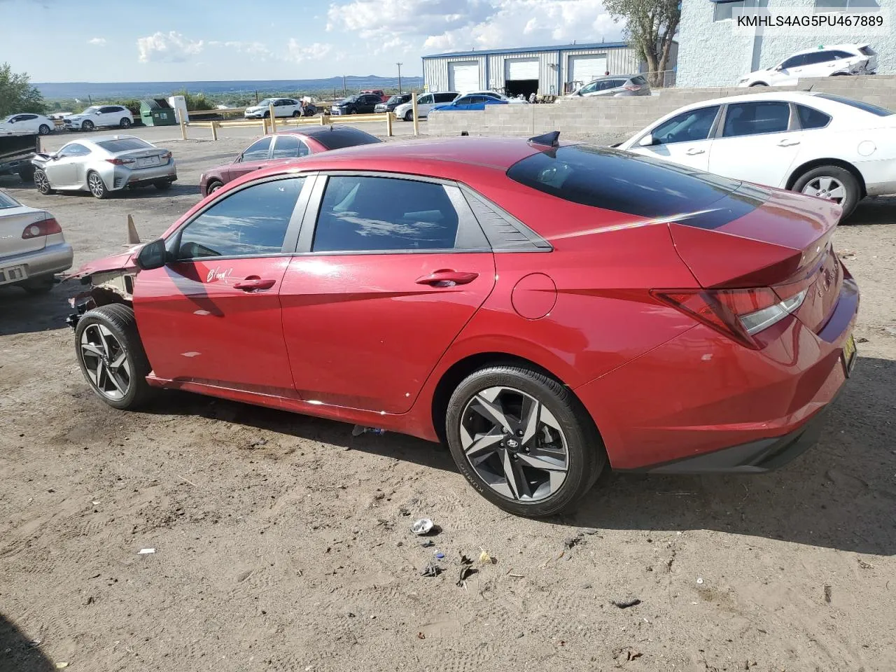 2023 Hyundai Elantra Sel VIN: KMHLS4AG5PU467889 Lot: 70496984