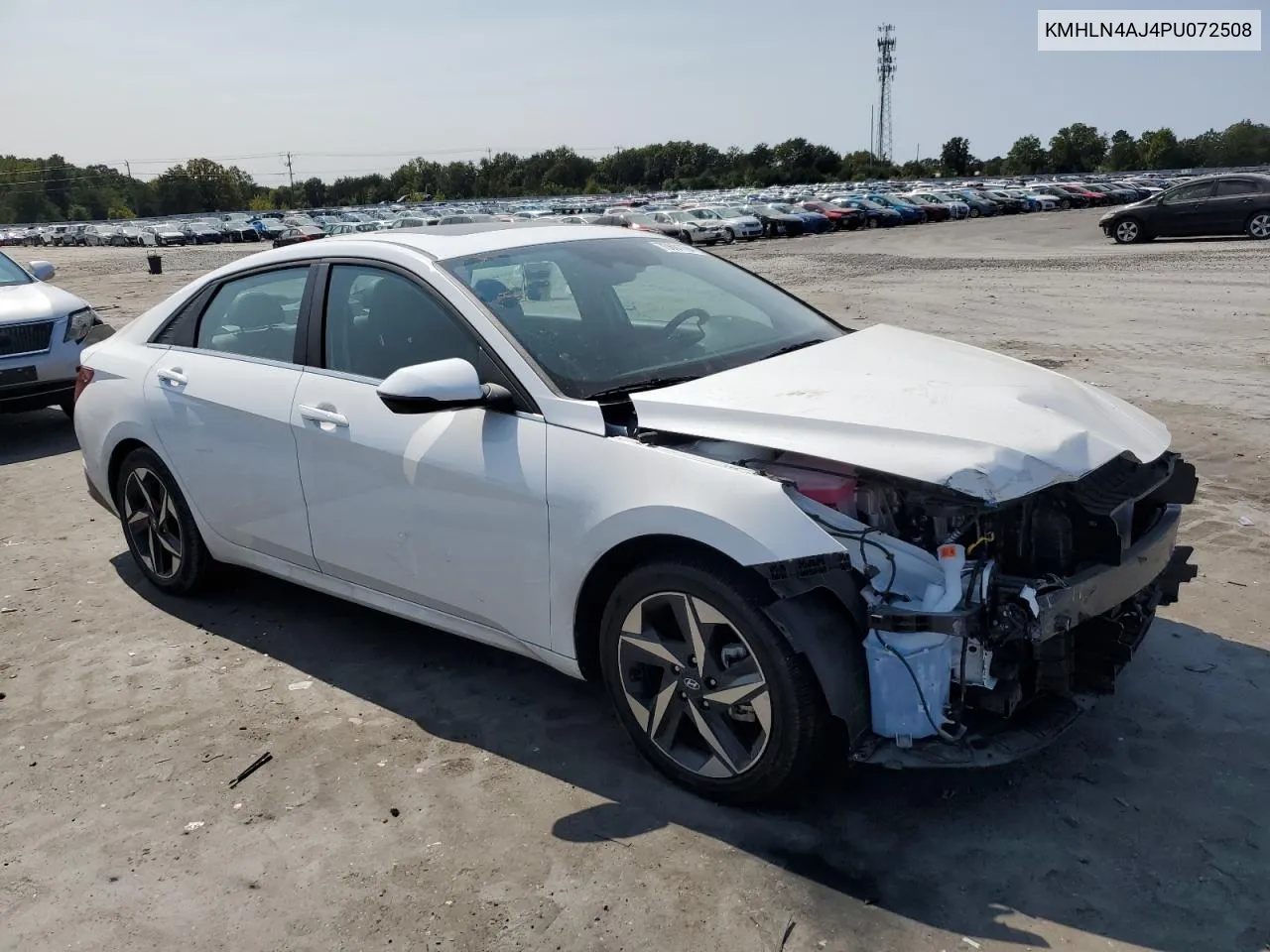 2023 Hyundai Elantra Limited VIN: KMHLN4AJ4PU072508 Lot: 70601164