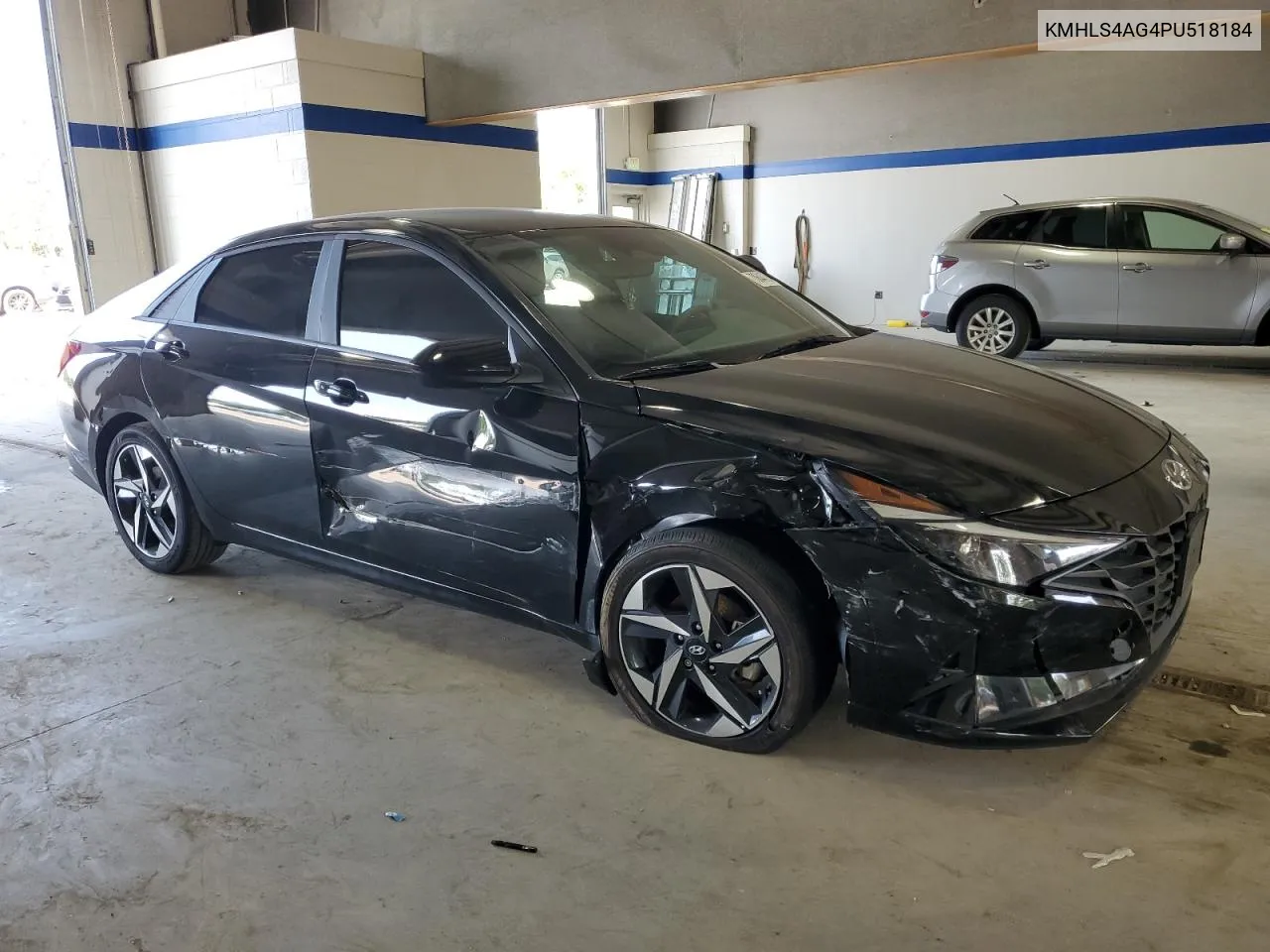 2023 Hyundai Elantra Sel VIN: KMHLS4AG4PU518184 Lot: 70644734