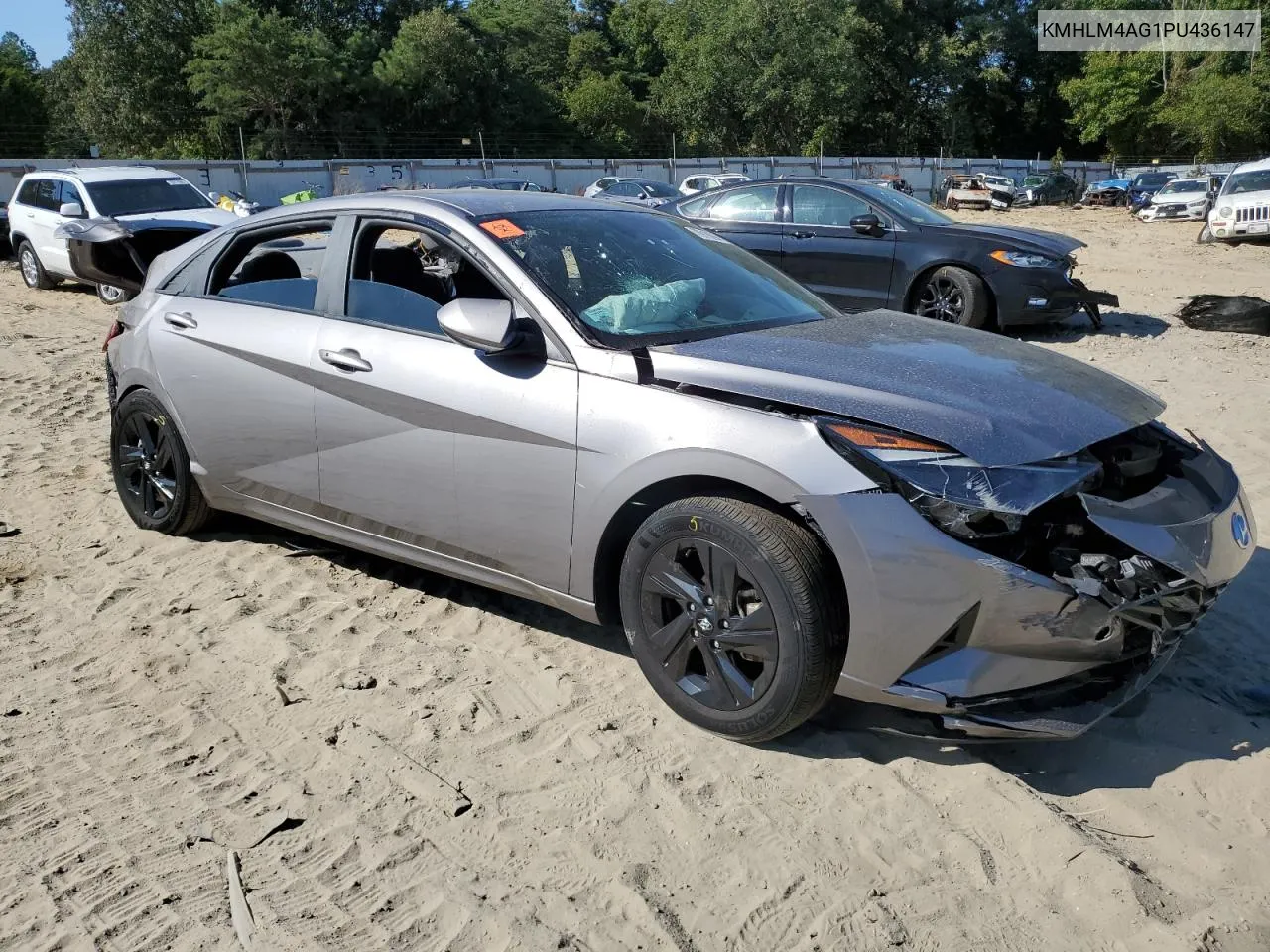 2023 Hyundai Elantra Sel VIN: KMHLM4AG1PU436147 Lot: 70918094