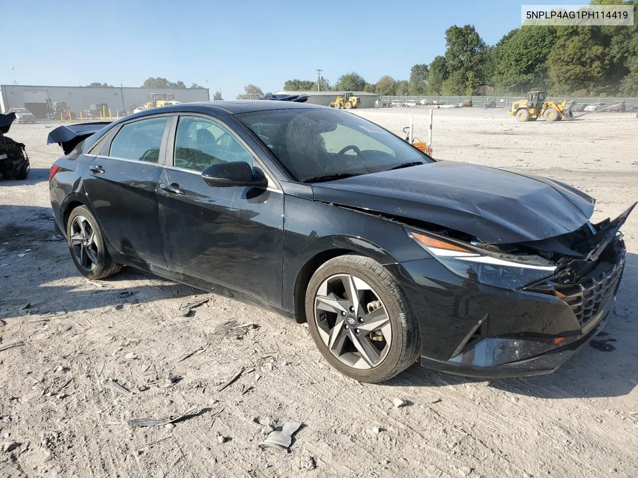 2023 Hyundai Elantra Limited VIN: 5NPLP4AG1PH114419 Lot: 70982044