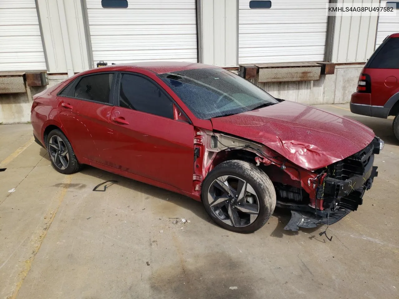 2023 Hyundai Elantra Sel VIN: KMHLS4AG8PU497582 Lot: 70983444