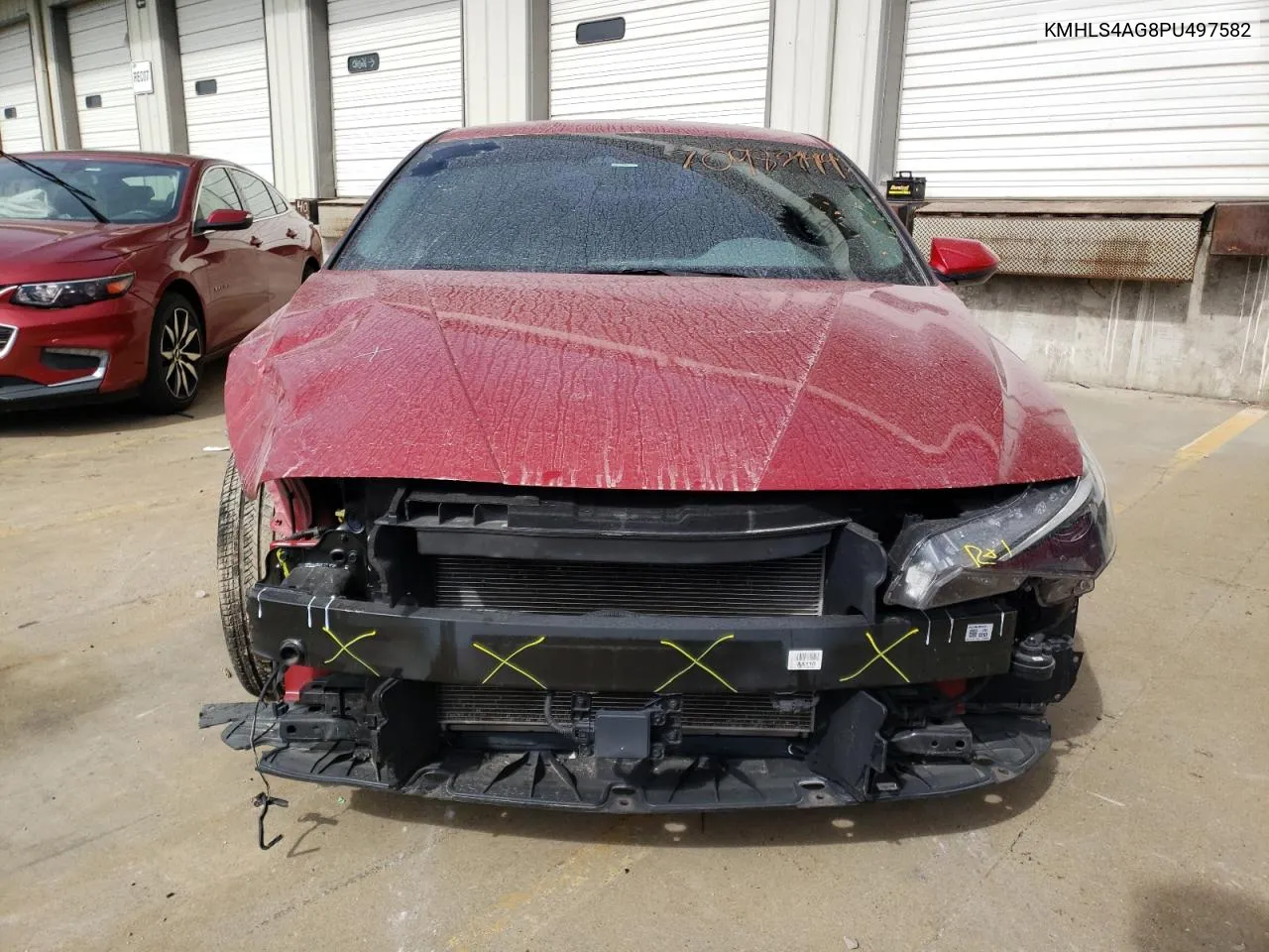 KMHLS4AG8PU497582 2023 Hyundai Elantra Sel