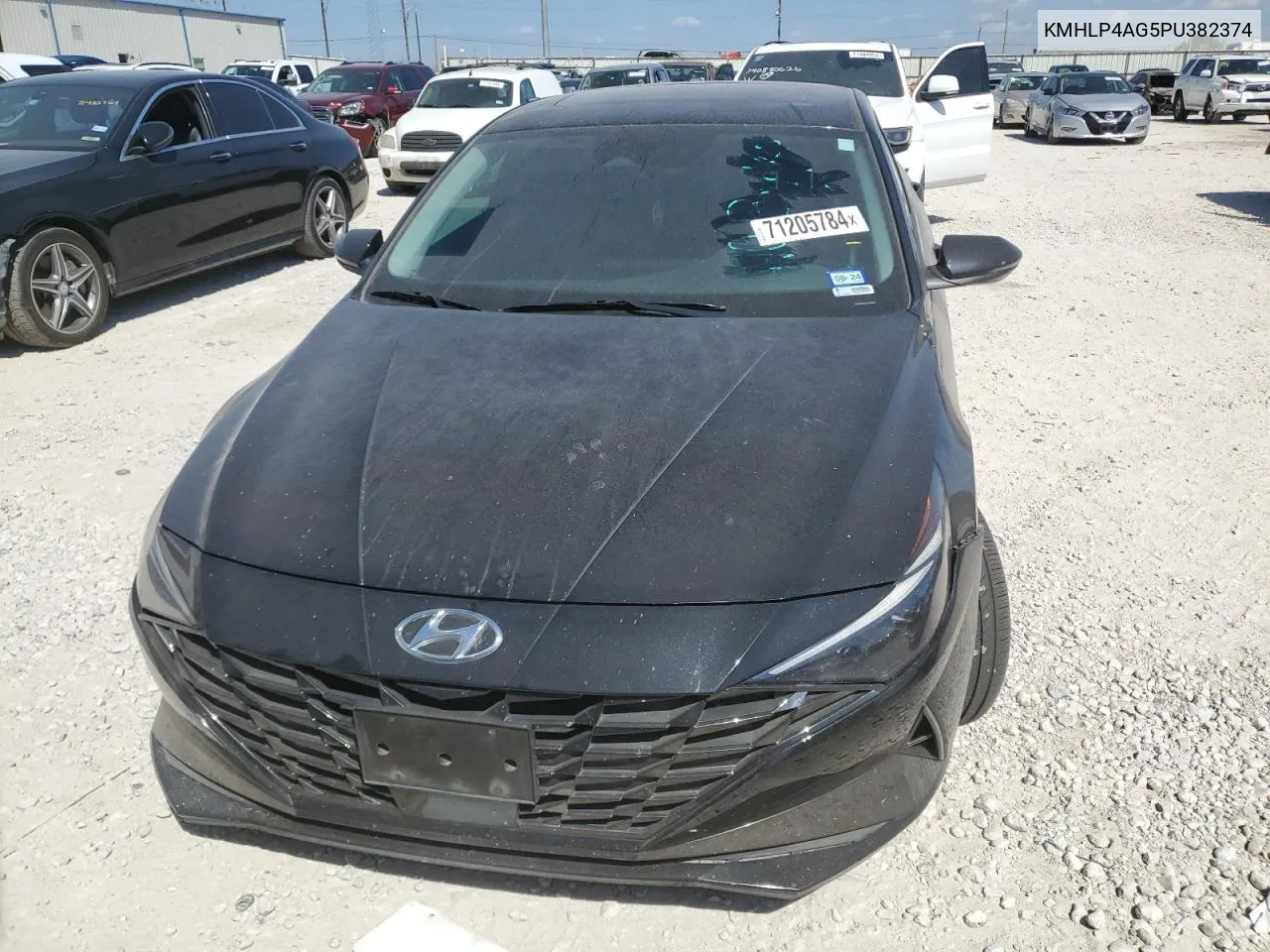 2023 Hyundai Elantra Limited VIN: KMHLP4AG5PU382374 Lot: 71205784