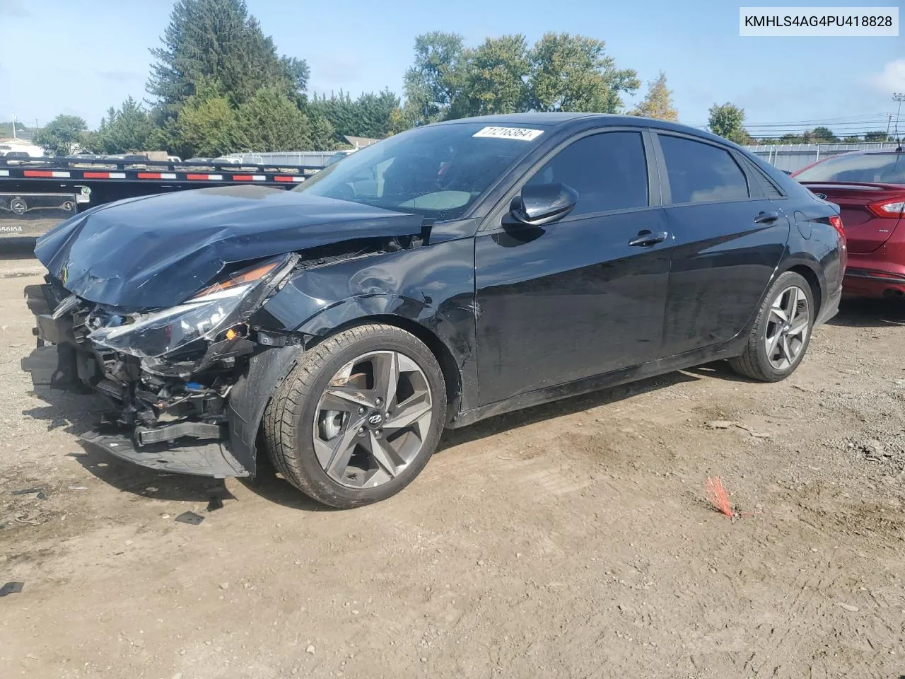 KMHLS4AG4PU418828 2023 Hyundai Elantra Sel