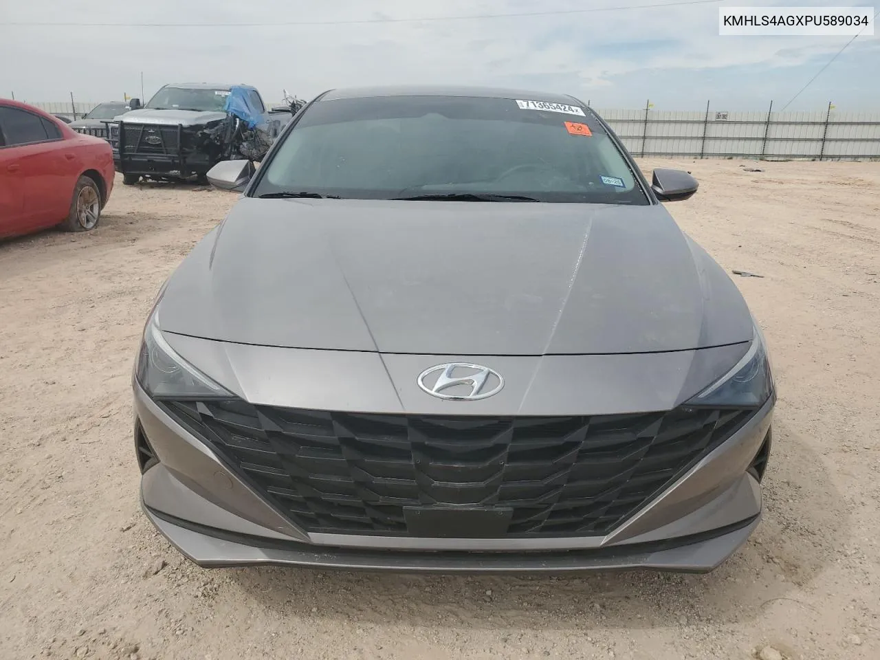 2023 Hyundai Elantra Sel VIN: KMHLS4AGXPU589034 Lot: 71365424