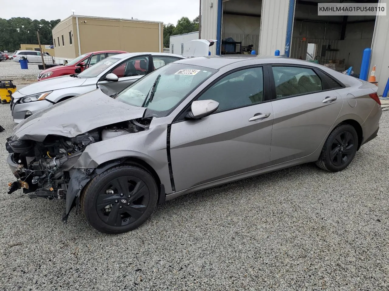 2023 Hyundai Elantra Sel VIN: KMHLM4AG1PU548110 Lot: 71466064