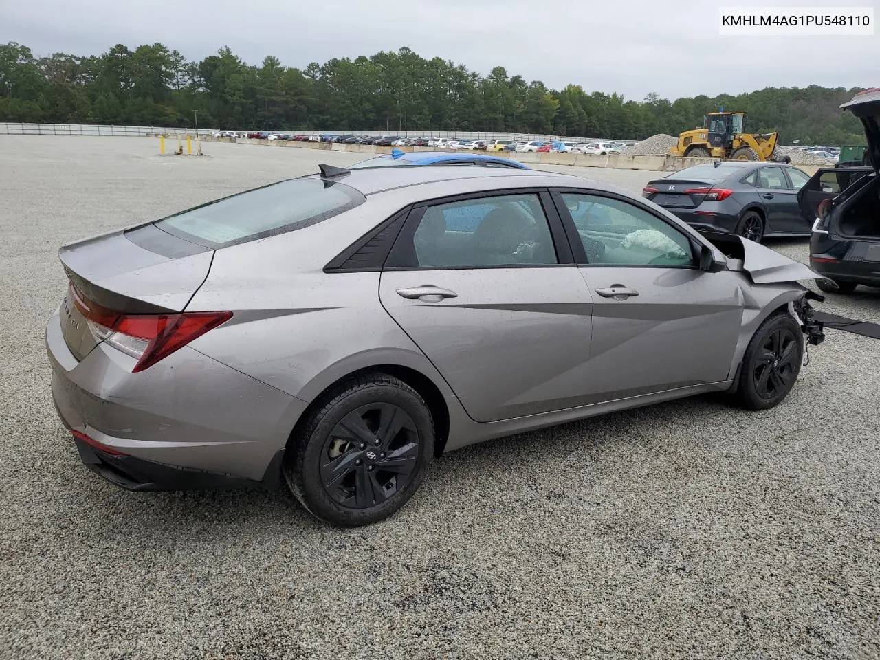 2023 Hyundai Elantra Sel VIN: KMHLM4AG1PU548110 Lot: 71466064