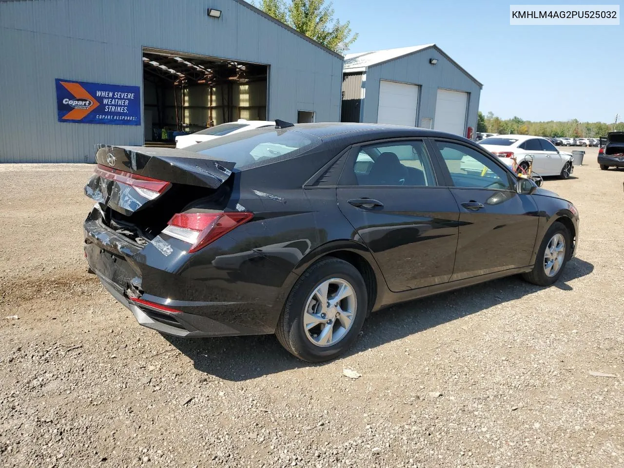 2023 Hyundai Elantra Sel VIN: KMHLM4AG2PU525032 Lot: 71473594