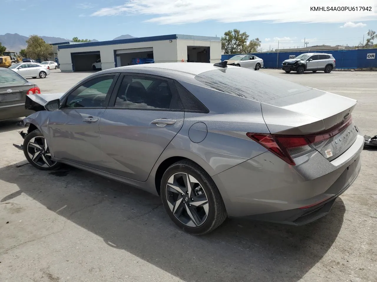 2023 Hyundai Elantra Sel VIN: KMHLS4AG0PU617942 Lot: 71686724