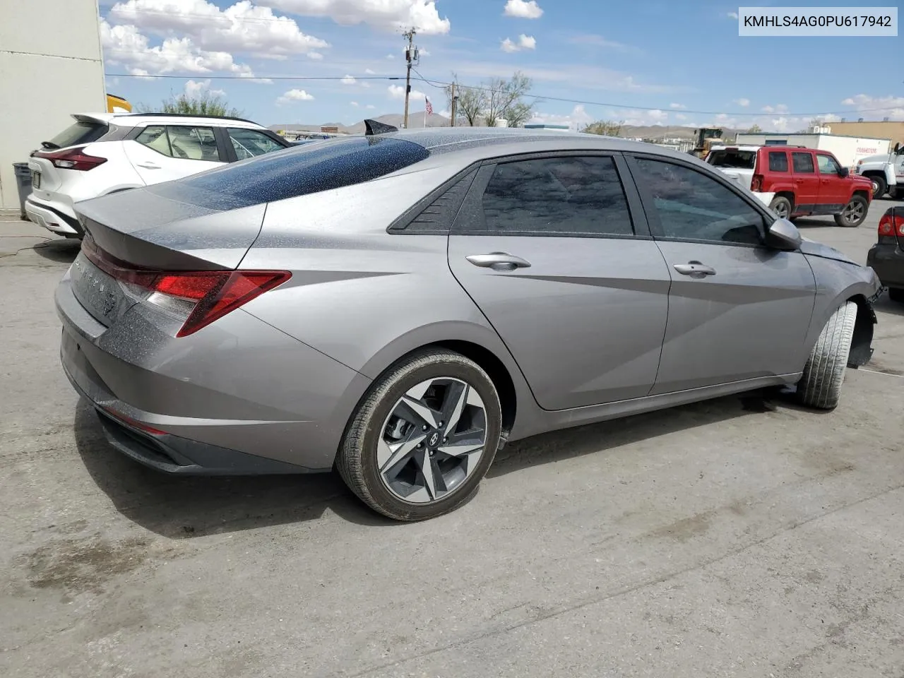 2023 Hyundai Elantra Sel VIN: KMHLS4AG0PU617942 Lot: 71686724