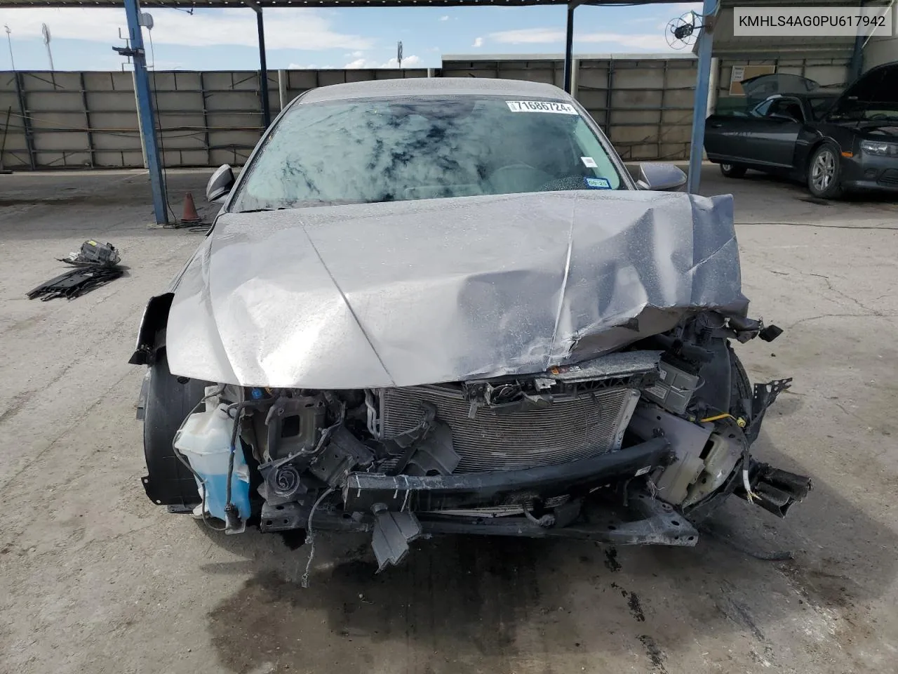 KMHLS4AG0PU617942 2023 Hyundai Elantra Sel