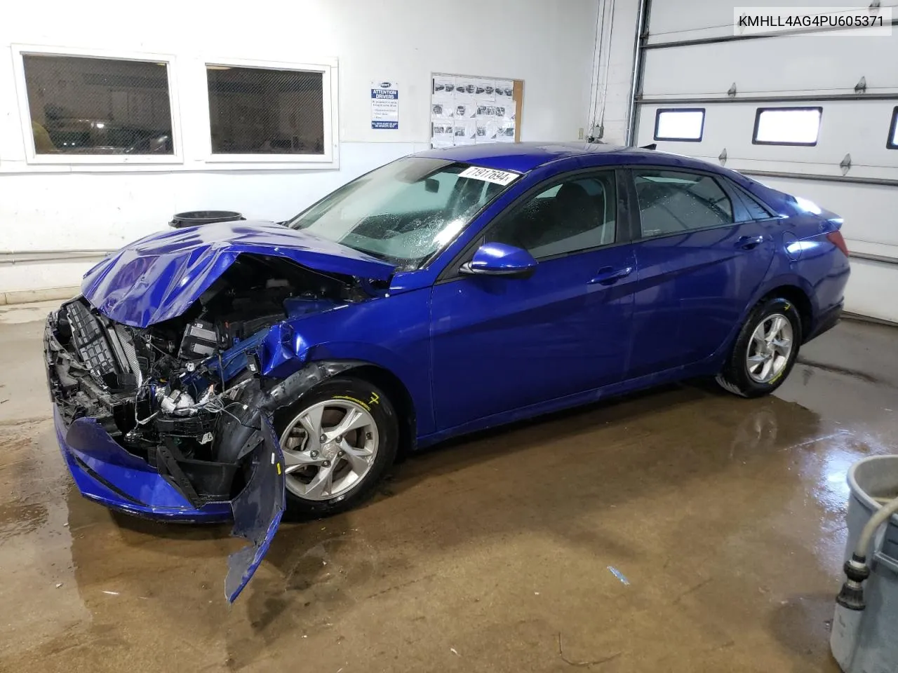 KMHLL4AG4PU605371 2023 Hyundai Elantra Se