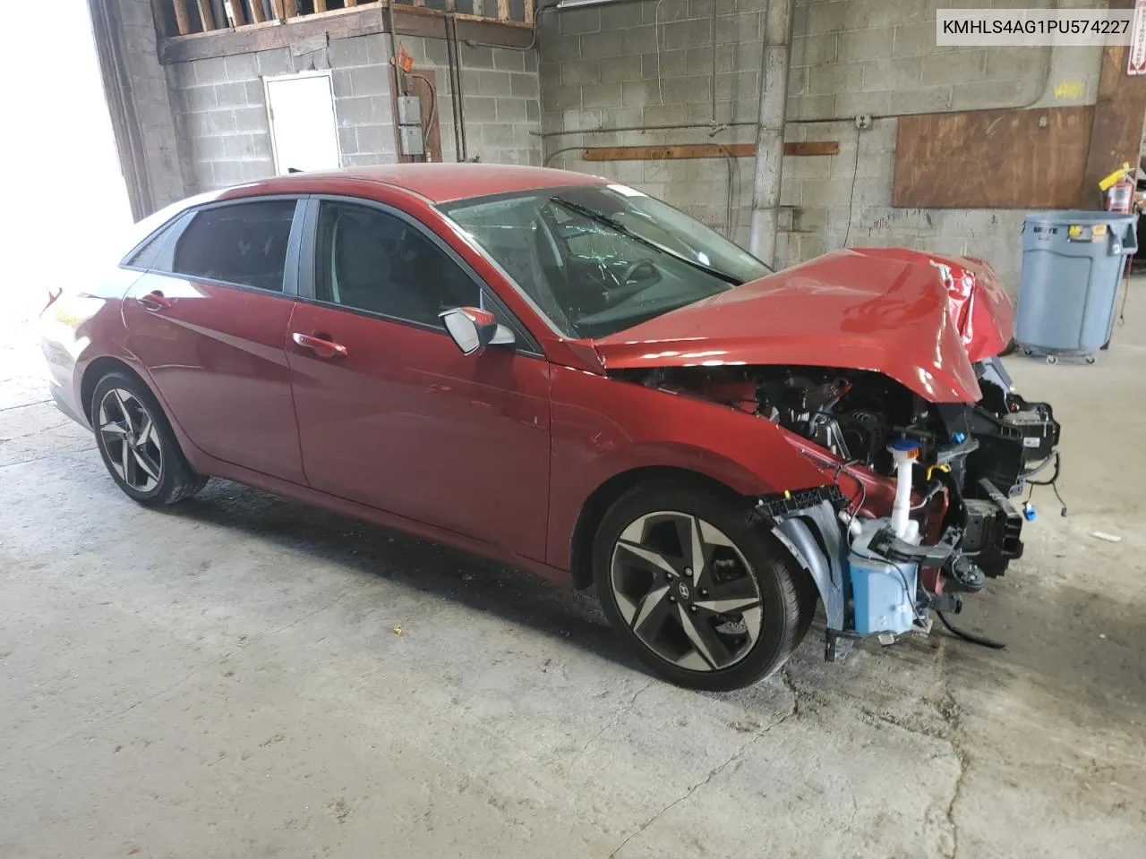 KMHLS4AG1PU574227 2023 Hyundai Elantra Sel