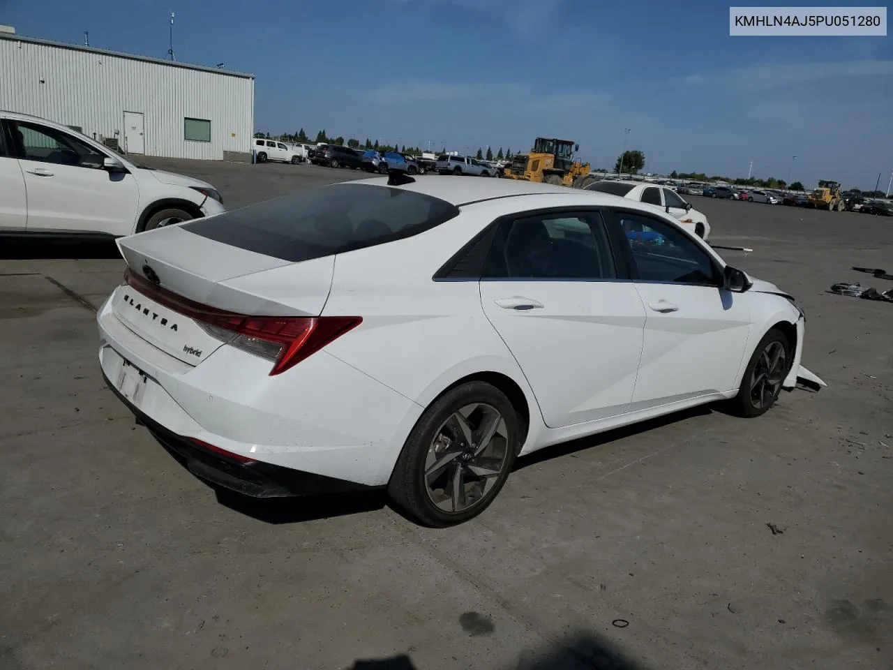 2023 Hyundai Elantra Limited VIN: KMHLN4AJ5PU051280 Lot: 71987054