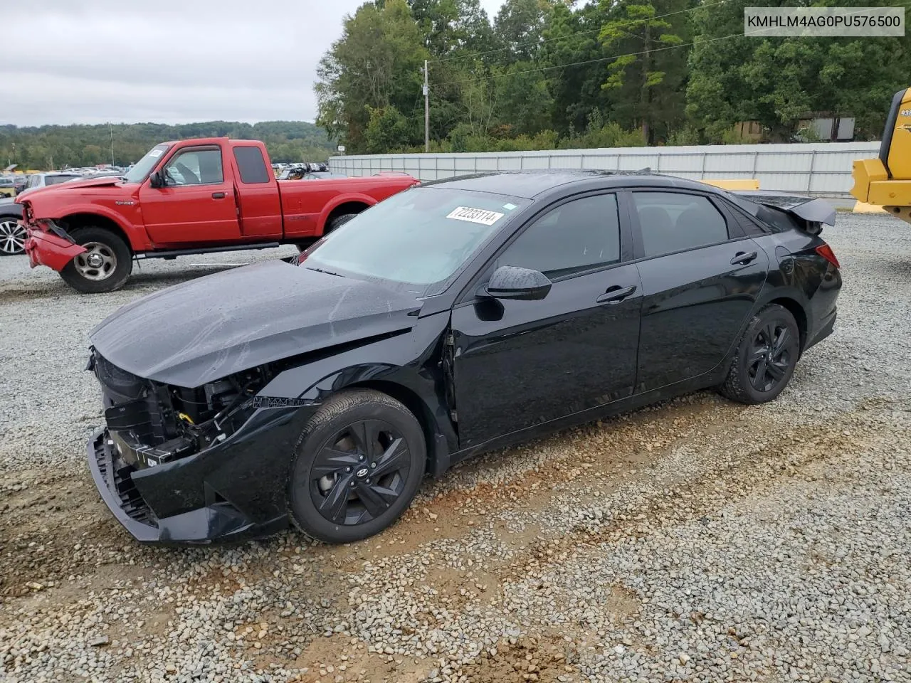 2023 Hyundai Elantra Sel VIN: KMHLM4AG0PU576500 Lot: 72233114