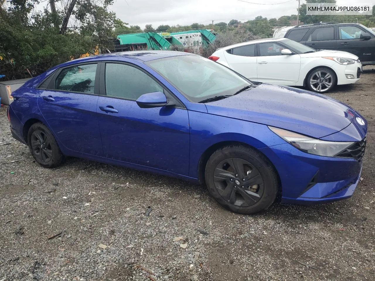 KMHLM4AJ9PU086181 2023 Hyundai Elantra Blue