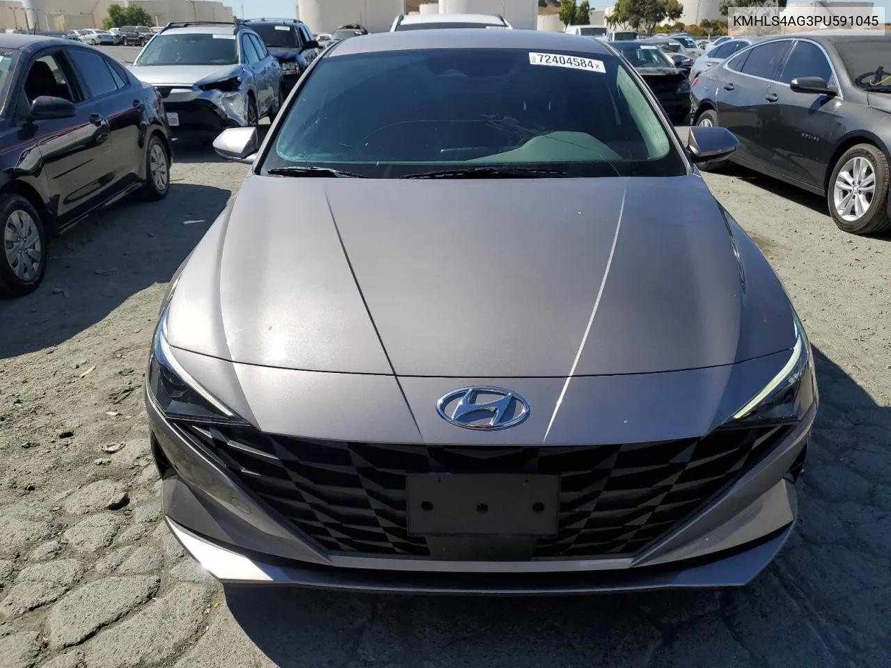 2023 Hyundai Elantra Sel VIN: KMHLS4AG3PU591045 Lot: 72404584