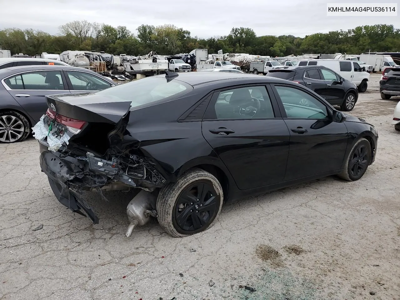 KMHLM4AG4PU536114 2023 Hyundai Elantra Sel