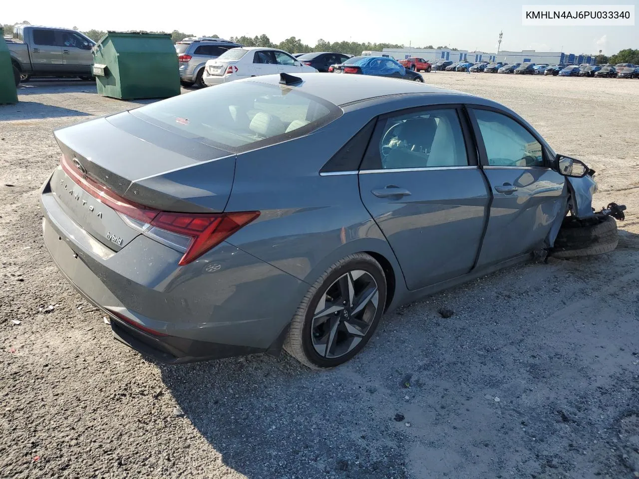 2023 Hyundai Elantra Limited VIN: KMHLN4AJ6PU033340 Lot: 72675634