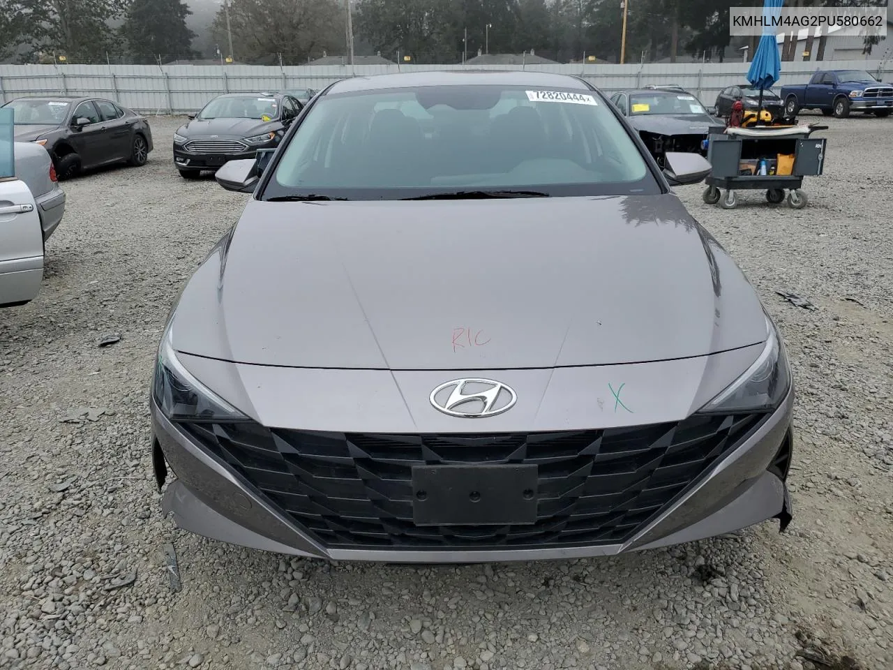 2023 Hyundai Elantra Sel VIN: KMHLM4AG2PU580662 Lot: 72820444