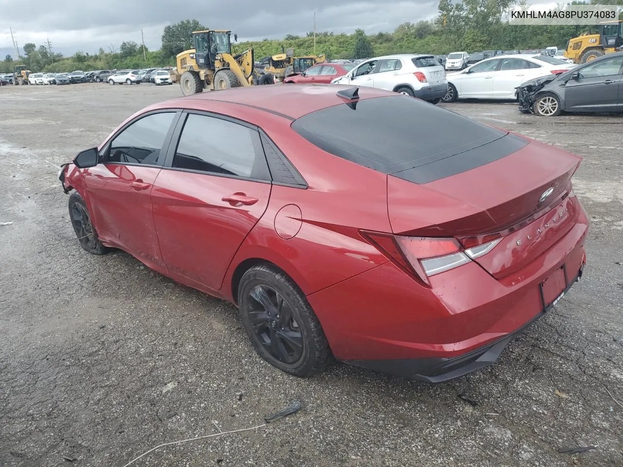 KMHLM4AG8PU374083 2023 Hyundai Elantra Sel