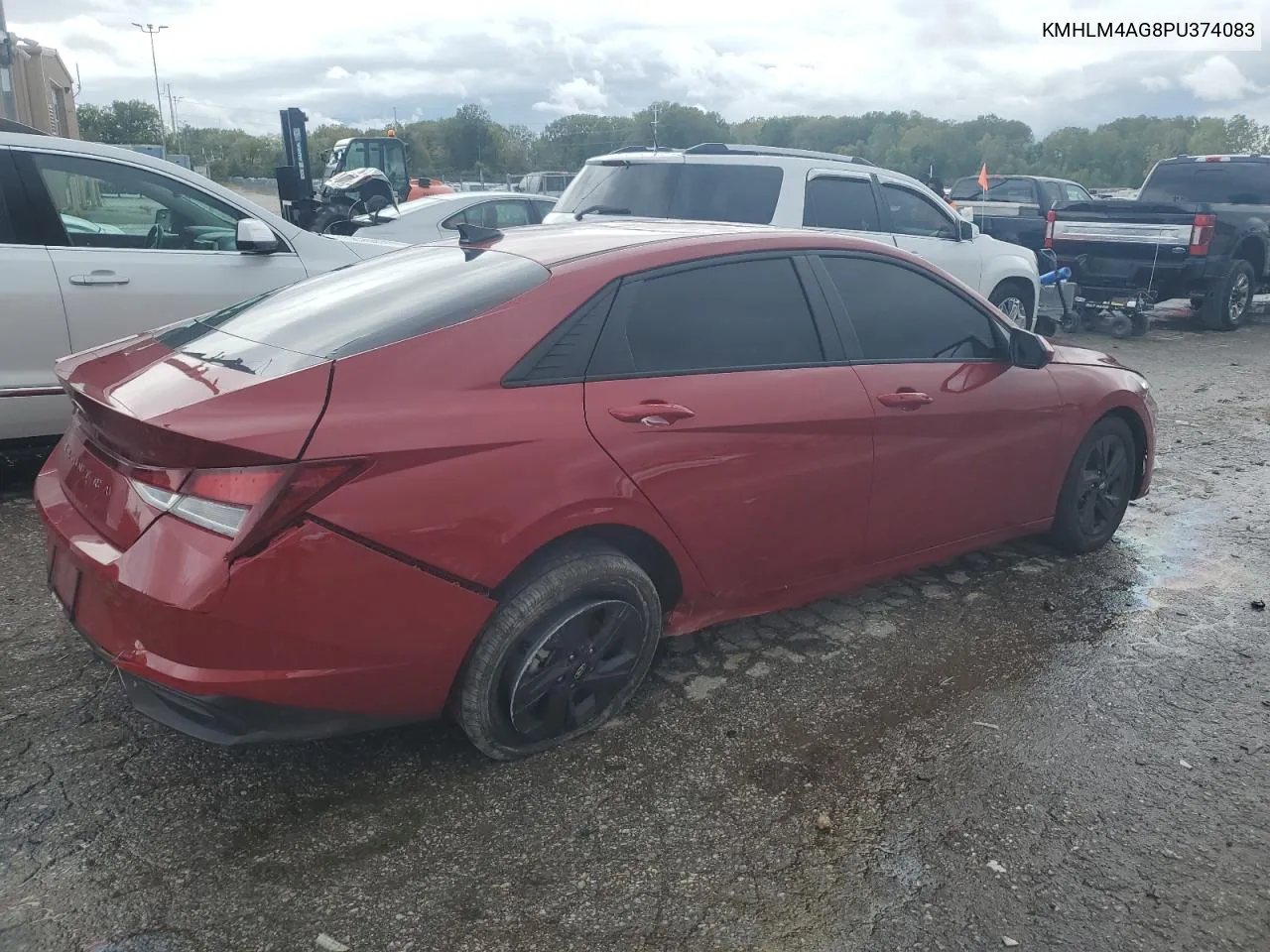 2023 Hyundai Elantra Sel VIN: KMHLM4AG8PU374083 Lot: 72857994