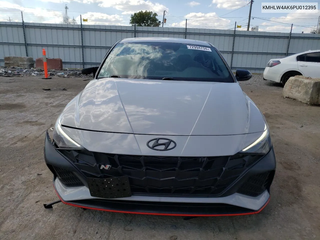 2023 Hyundai Elantra N VIN: KMHLW4AK6PU012395 Lot: 72994734