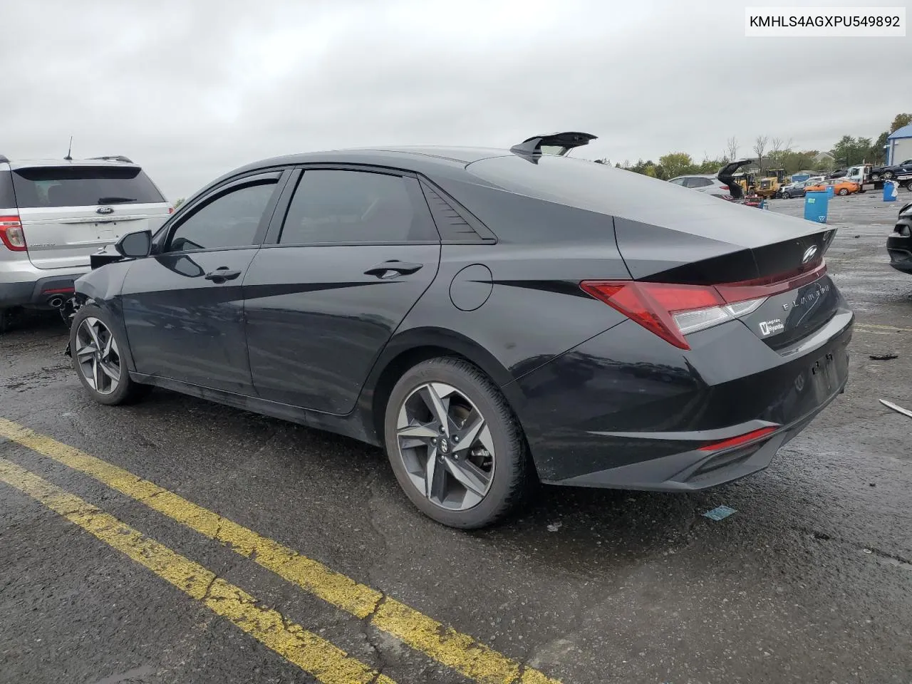 2023 Hyundai Elantra Sel VIN: KMHLS4AGXPU549892 Lot: 73049484