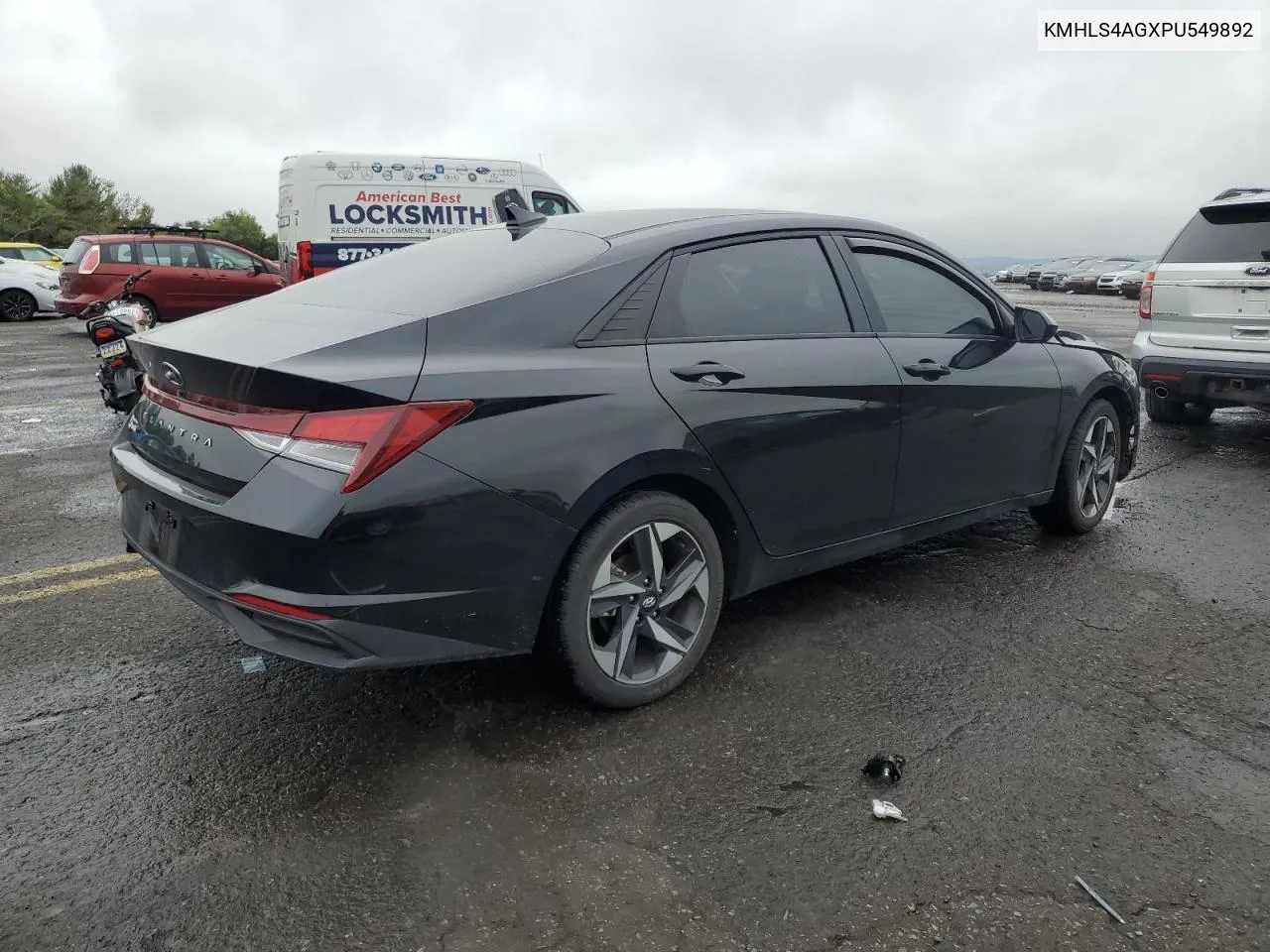 2023 Hyundai Elantra Sel VIN: KMHLS4AGXPU549892 Lot: 73049484