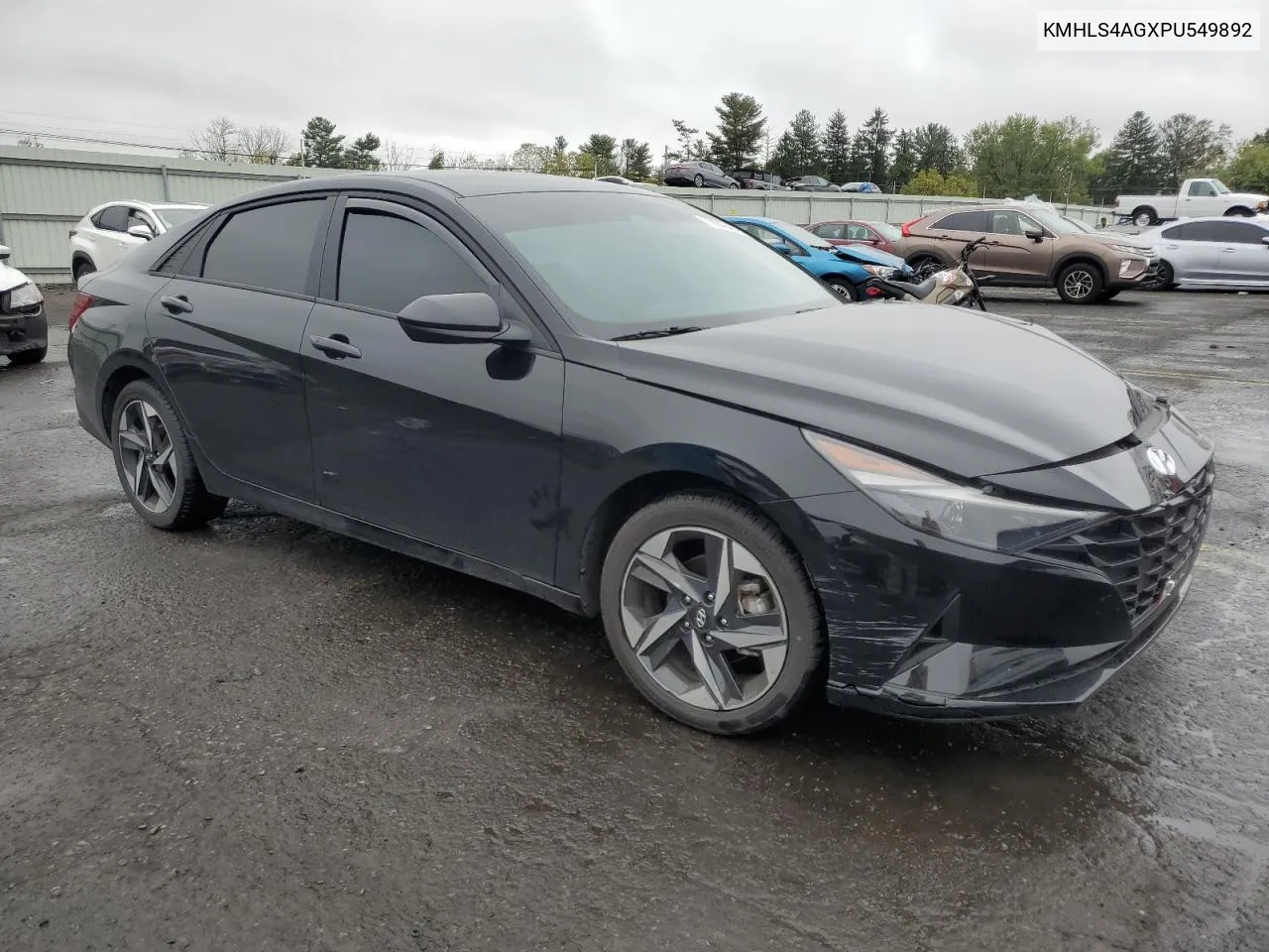 2023 Hyundai Elantra Sel VIN: KMHLS4AGXPU549892 Lot: 73049484